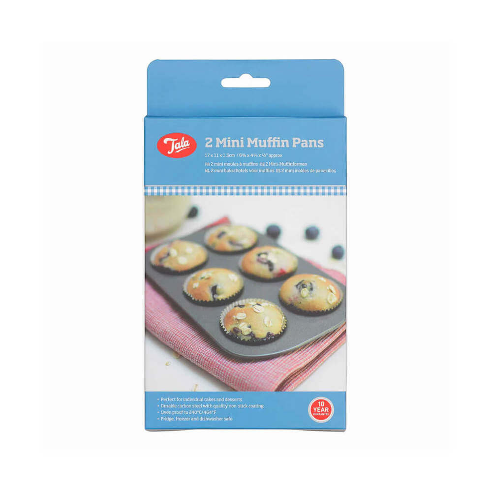 Tala Everyday Set of 2 Mini Muffin Pans